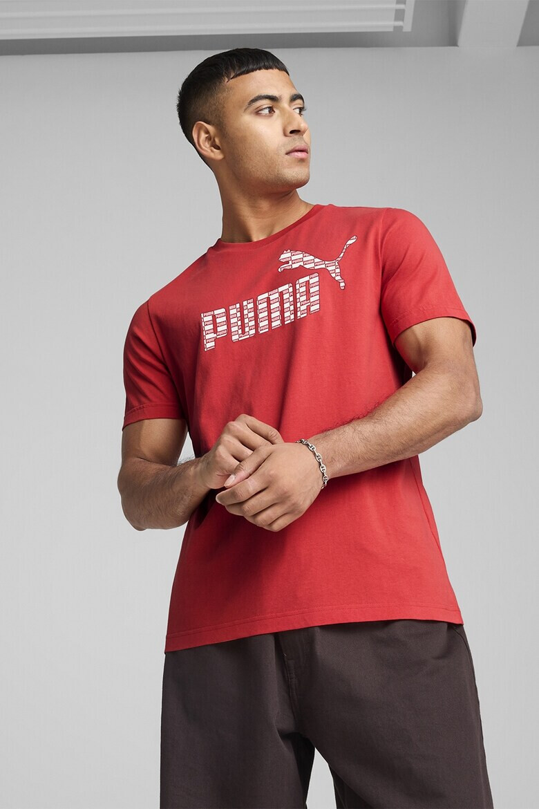 Puma Памучна тениска с лого - Pepit.bg