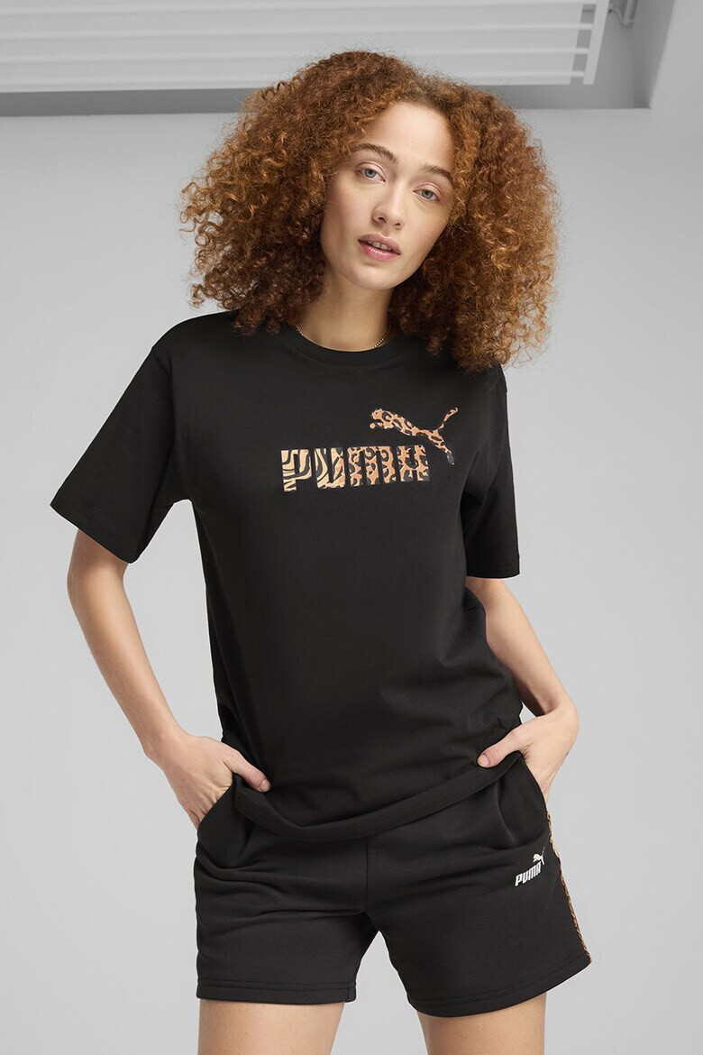 Puma Памучна тениска с лого - Pepit.bg