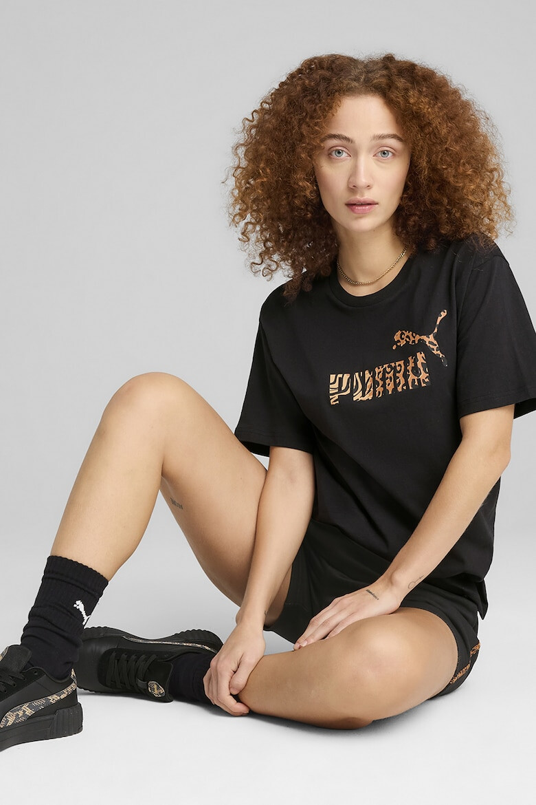Puma Памучна тениска с лого - Pepit.bg