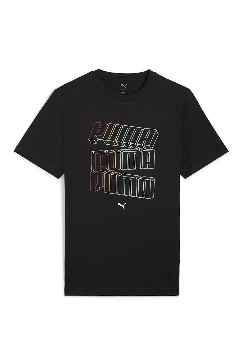 Puma Памучна тениска с лого - Pepit.bg