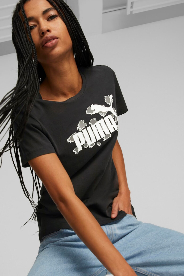 Puma Памучна тениска с лого - Pepit.bg