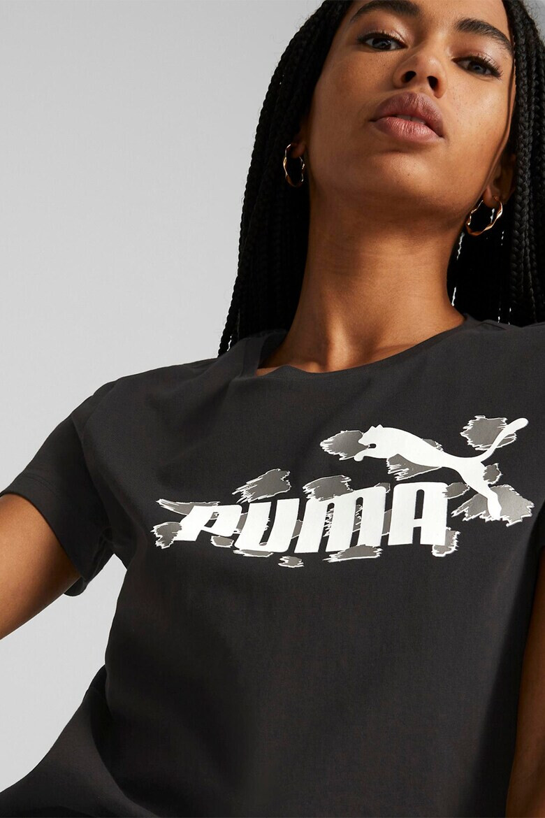 Puma Памучна тениска с лого - Pepit.bg