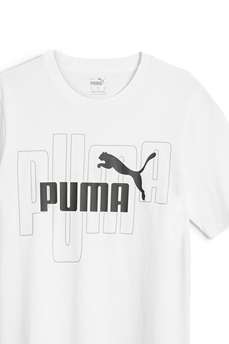 Puma Памучна тениска с лого - Pepit.bg