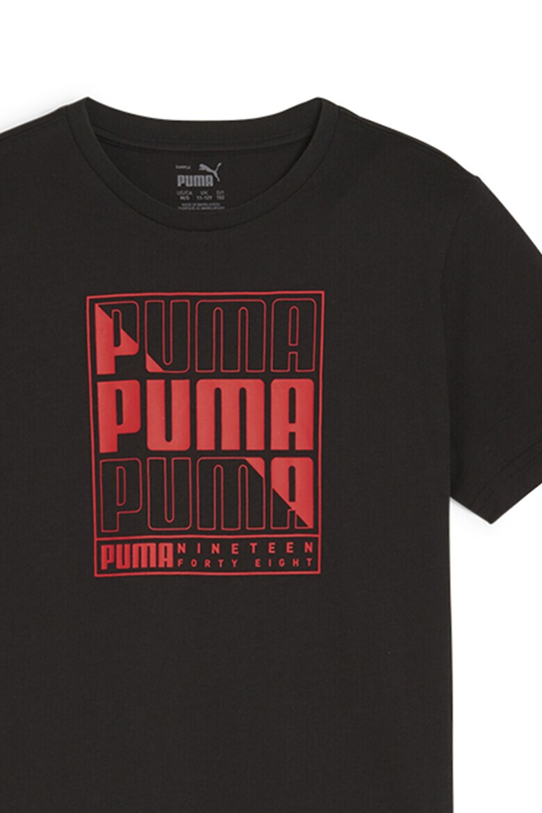 Puma Памучна тениска с лого - Pepit.bg