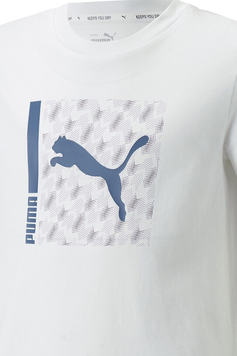 Puma Памучна тениска с лого - Pepit.bg