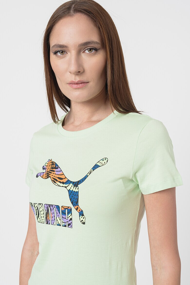 Puma Памучна тениска с лого Classics - Pepit.bg
