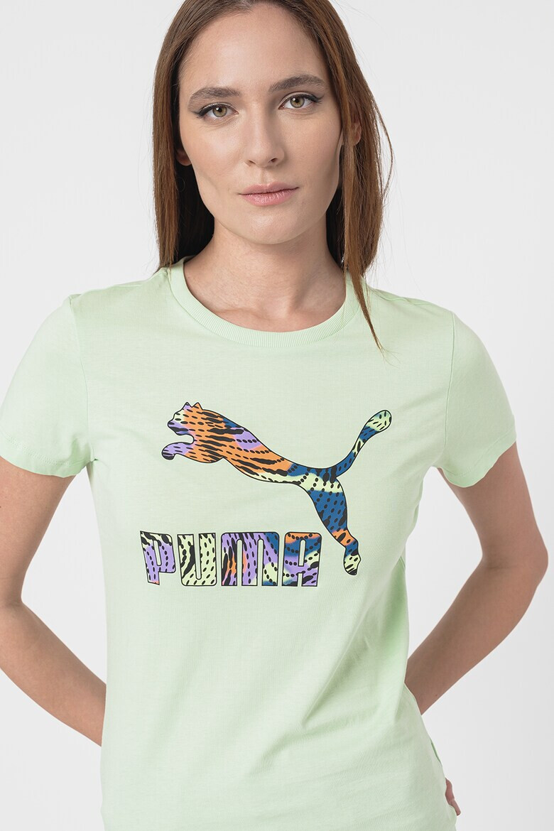 Puma Памучна тениска с лого Classics - Pepit.bg