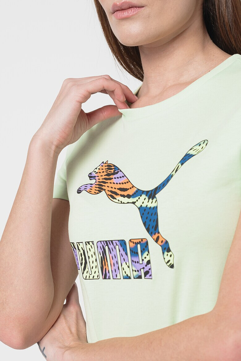 Puma Памучна тениска с лого Classics - Pepit.bg