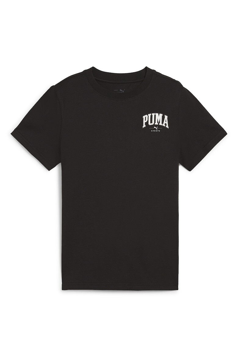 Puma Памучна тениска Squad с лого - Pepit.bg