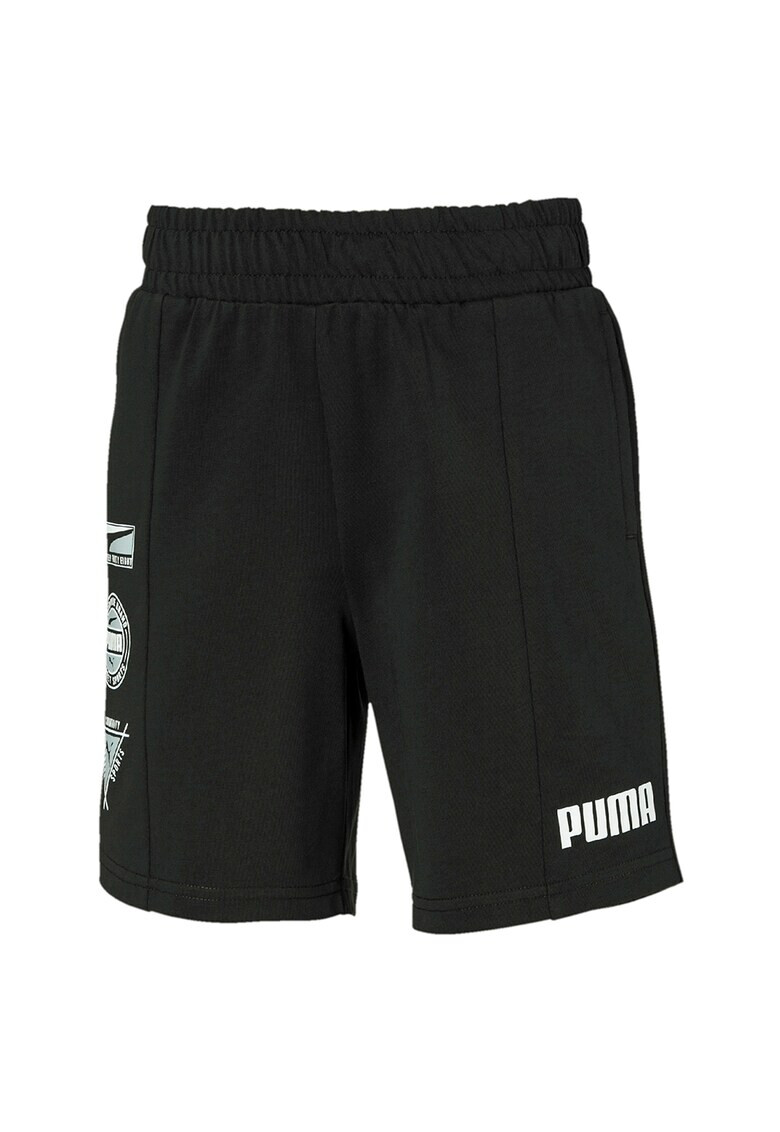 Puma Памучни бермуди Alpha Summer с еластична талия - Pepit.bg