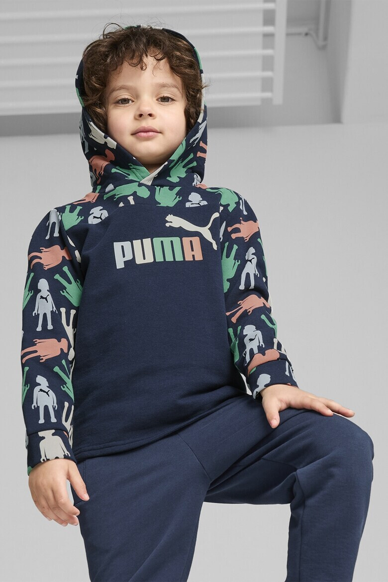 Puma Памучно худи Playmobil с принт - Pepit.bg