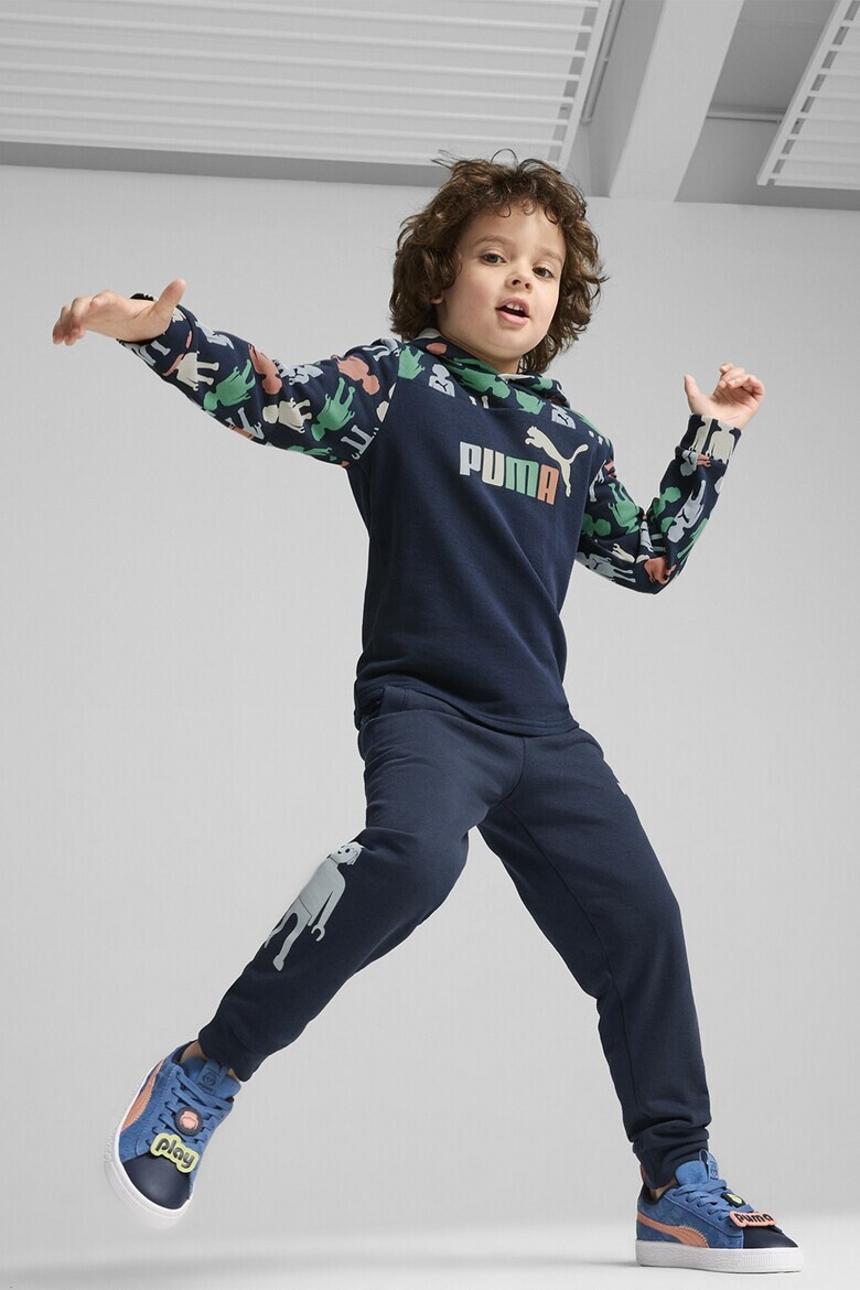 Puma Памучно худи Playmobil с принт - Pepit.bg