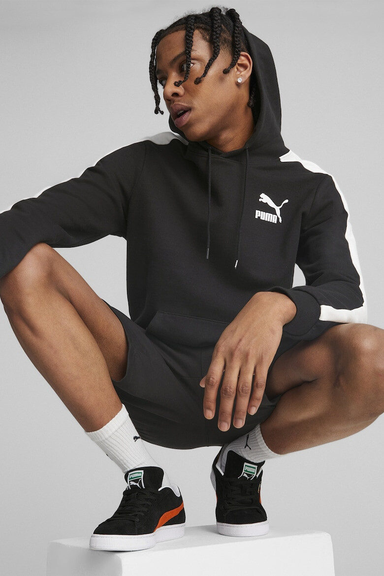 Puma Памучно худи с контрасти - Pepit.bg