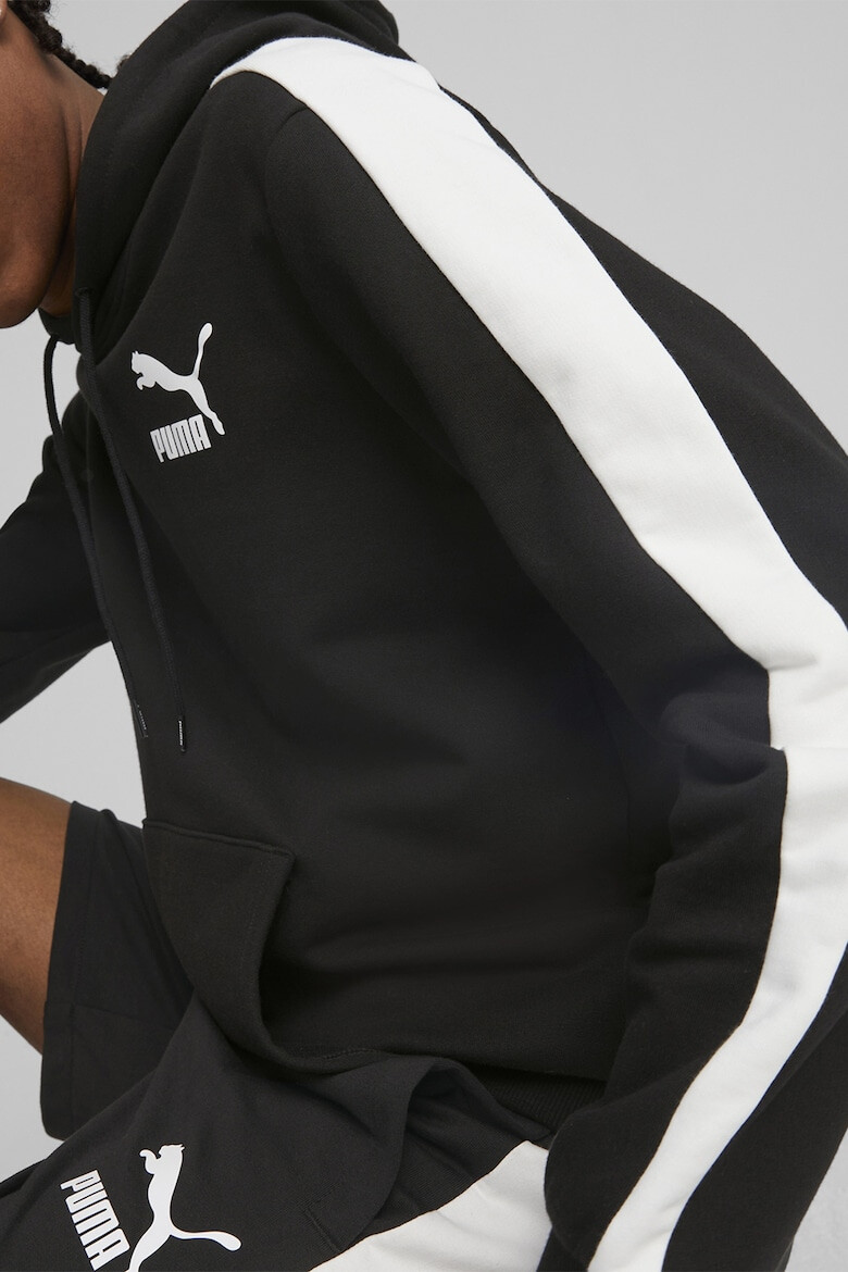 Puma Памучно худи с контрасти - Pepit.bg