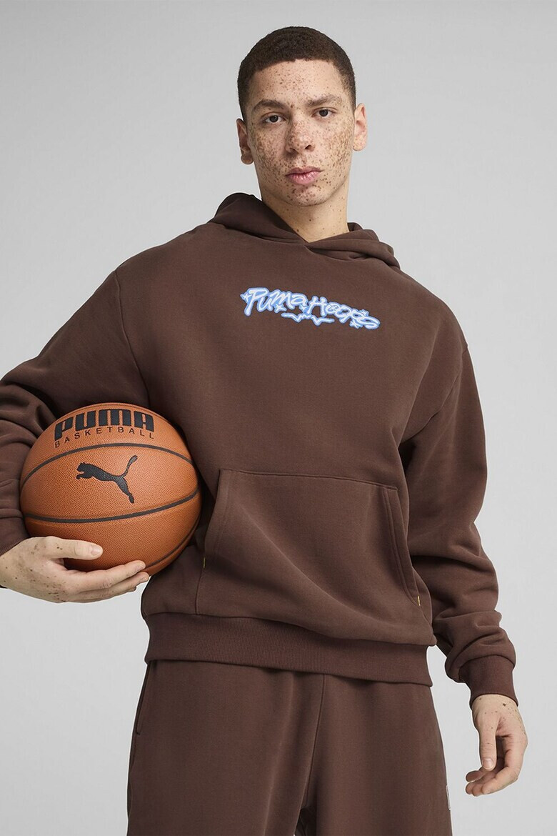 Puma Памучно худи с принт - Pepit.bg