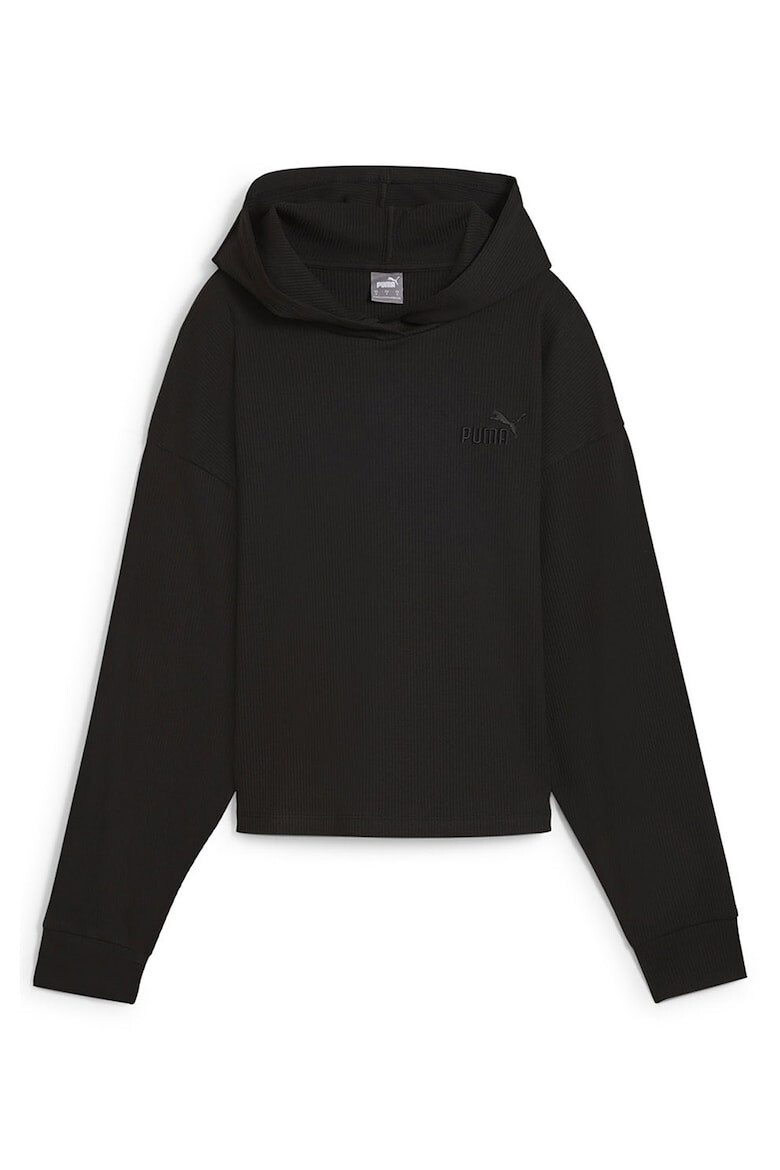 Puma Рипсено худи ESS Elevated с паднали ръкави - Pepit.bg