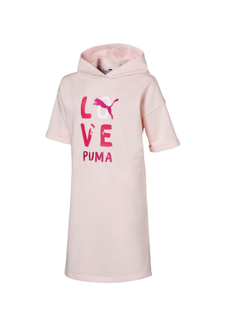 Puma Рокля Alpha с качулка и лого - Pepit.bg