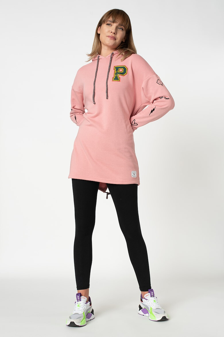 Puma Рокля с качулка и лого - Pepit.bg