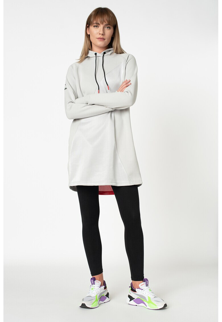 Puma Рокля с качулка и мрежест панел - Pepit.bg