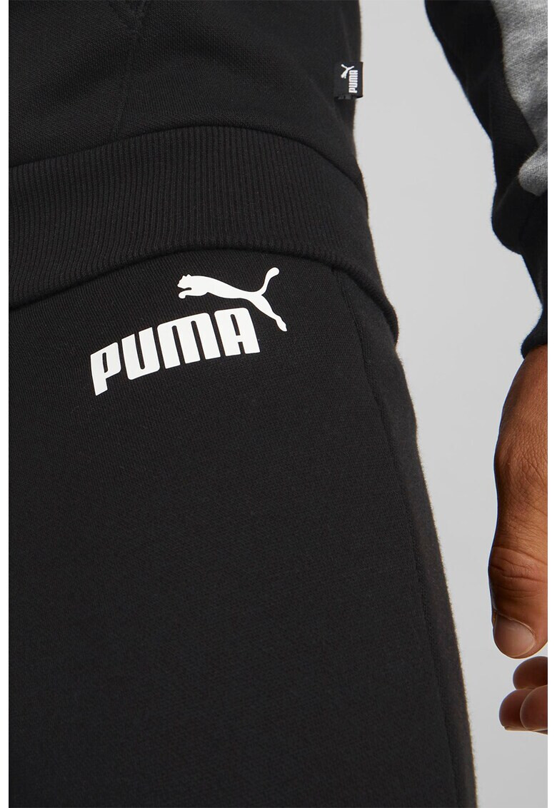 Puma Спортен екип с памук и контрастни панели - Pepit.bg