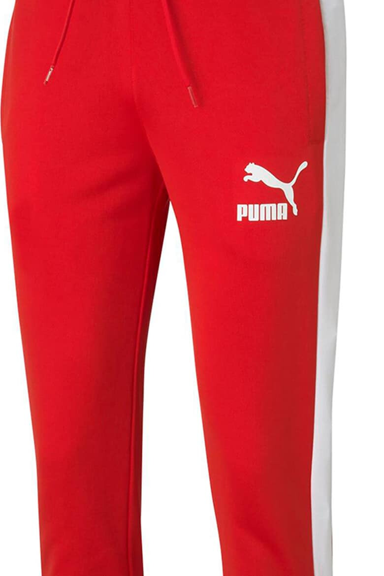 Puma Спортен панталон Iconic T7 с контрастни кантове - Pepit.bg