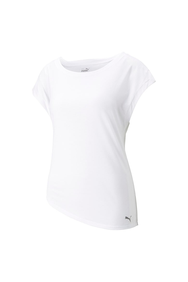 Puma Тениска за йога Studio Foundation с DryCell с асиметричен подгъв - Pepit.bg