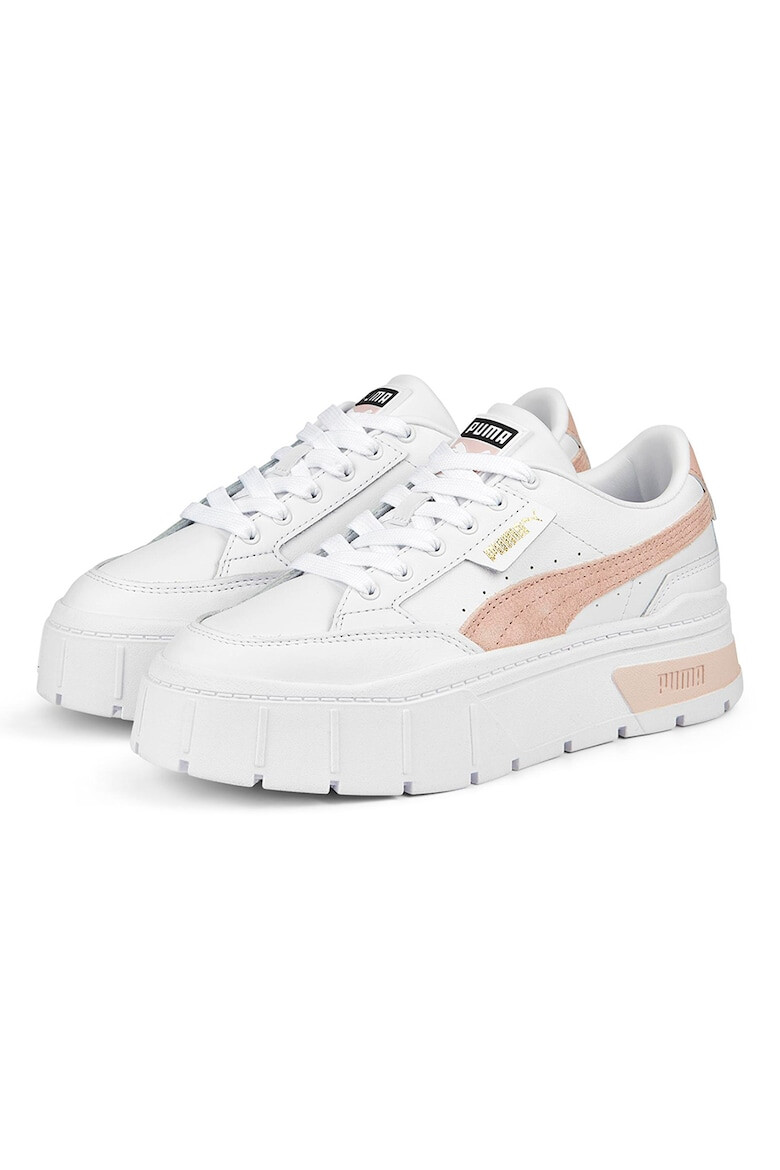 Puma Спортни обувки Mayze Stack с велур - Pepit.bg