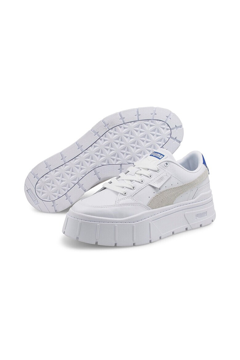 Puma Спортни обувки Mayze Stack с велур - Pepit.bg