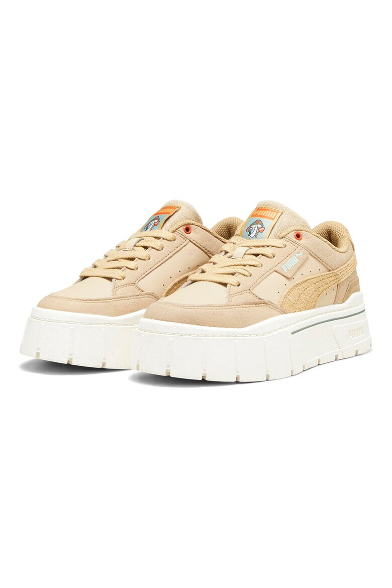 Puma Спортни обувки Mayze Stack с велур - Pepit.bg