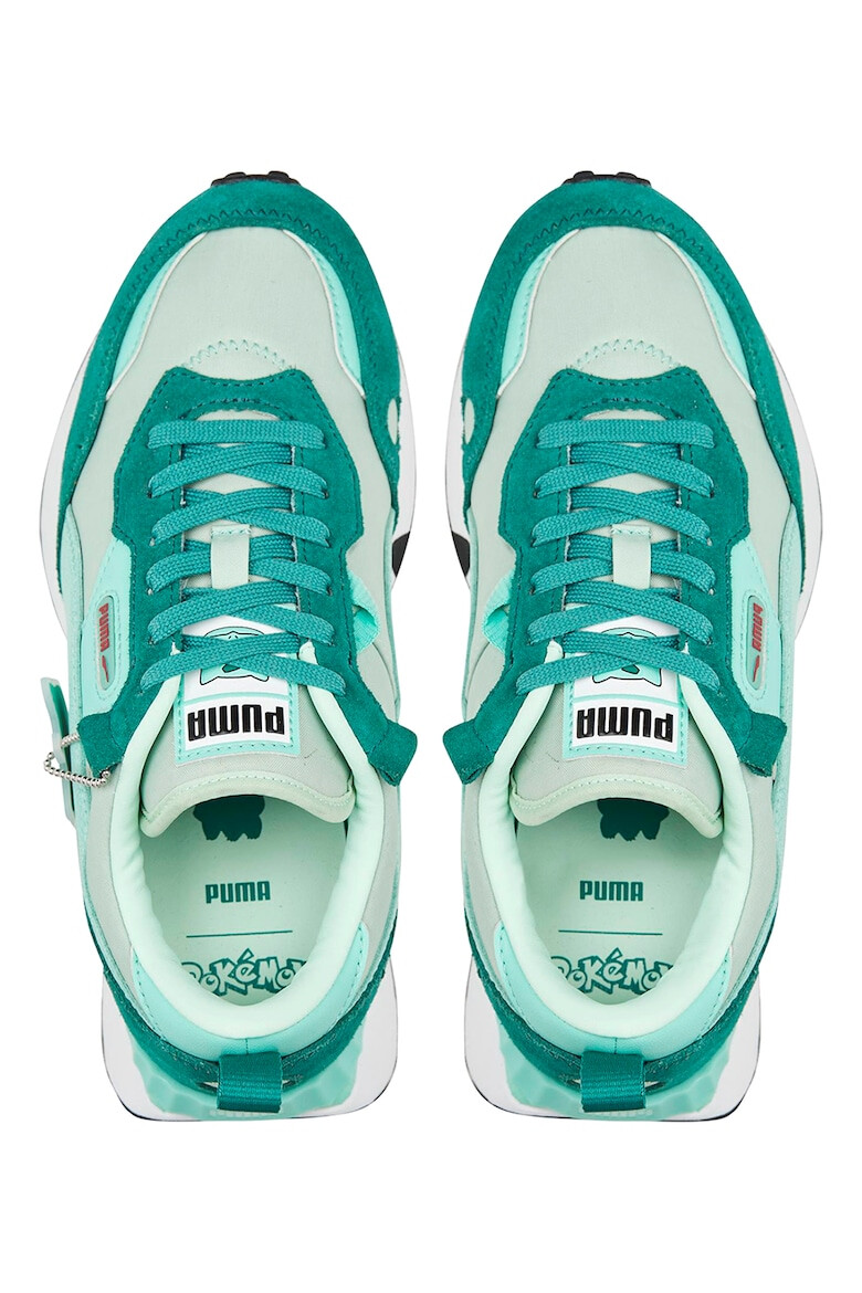 Puma Спортни обувки Rider FV Bulbasaur с велур - Pepit.bg