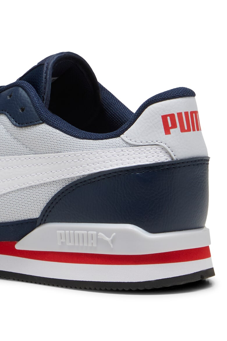 Puma Спортни обувки Runner от еко кожа с мрежести зони - Pepit.bg