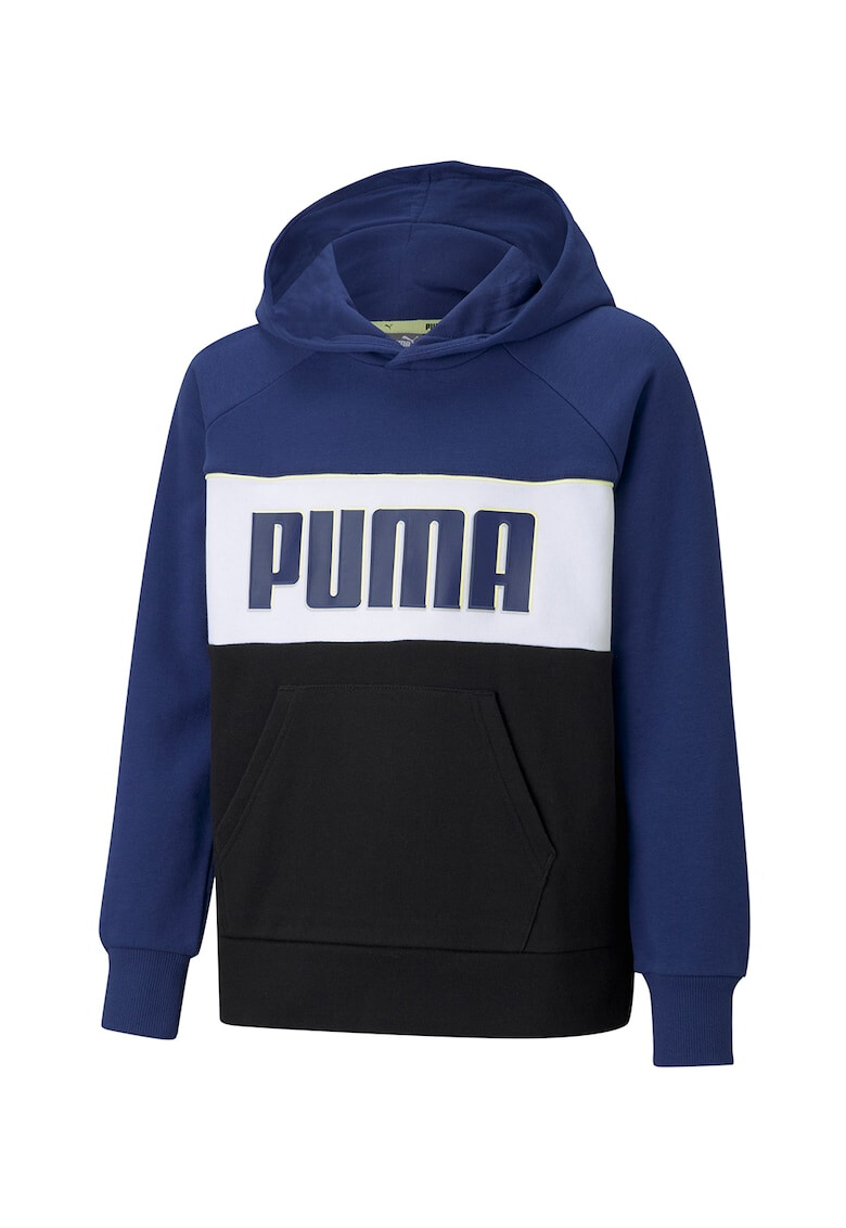 Puma Суитшърт Alpha с дизайн с цветен блок и лого - Pepit.bg