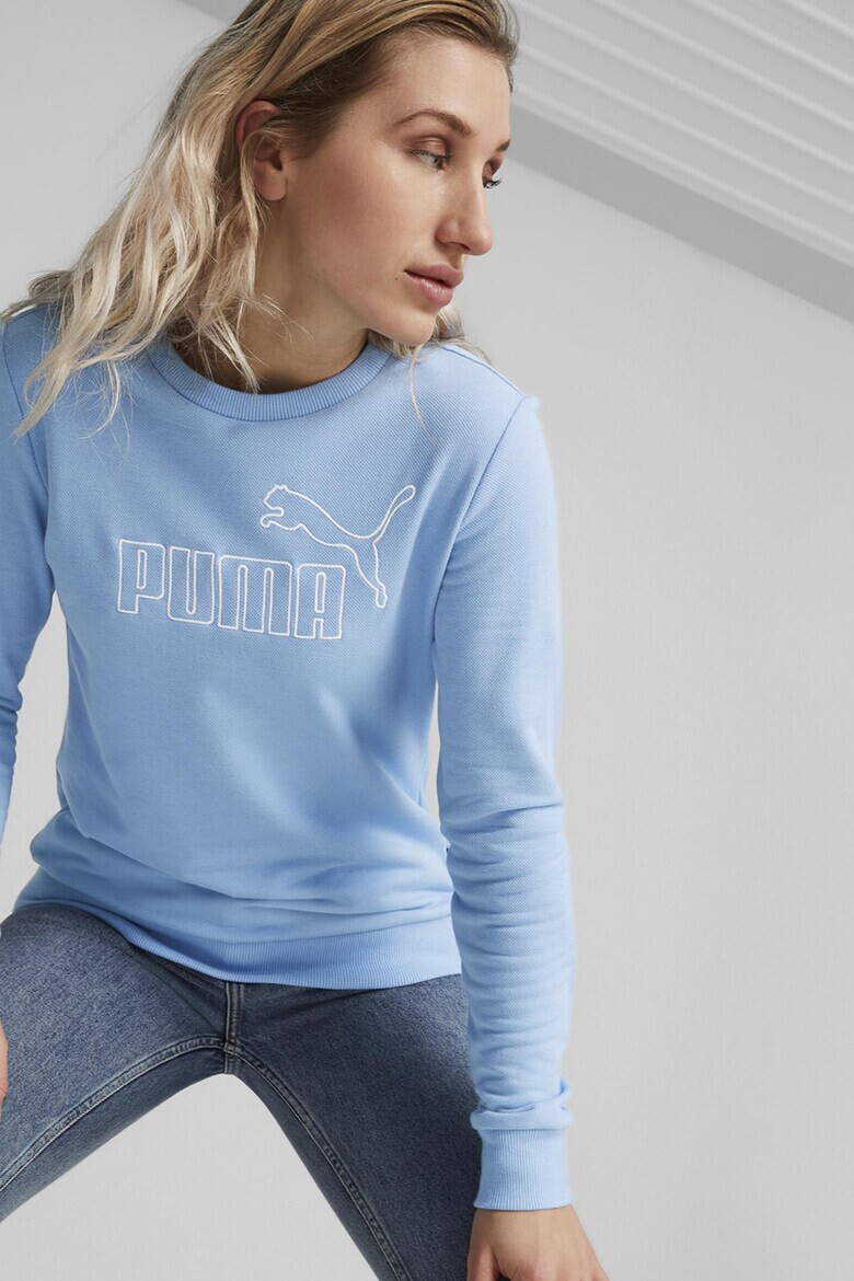 Puma Суитшърт Elevated с овално деколте - Pepit.bg