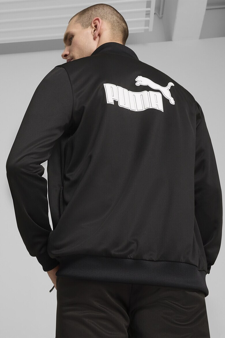 Puma Суитшърт с лого и цип - Pepit.bg