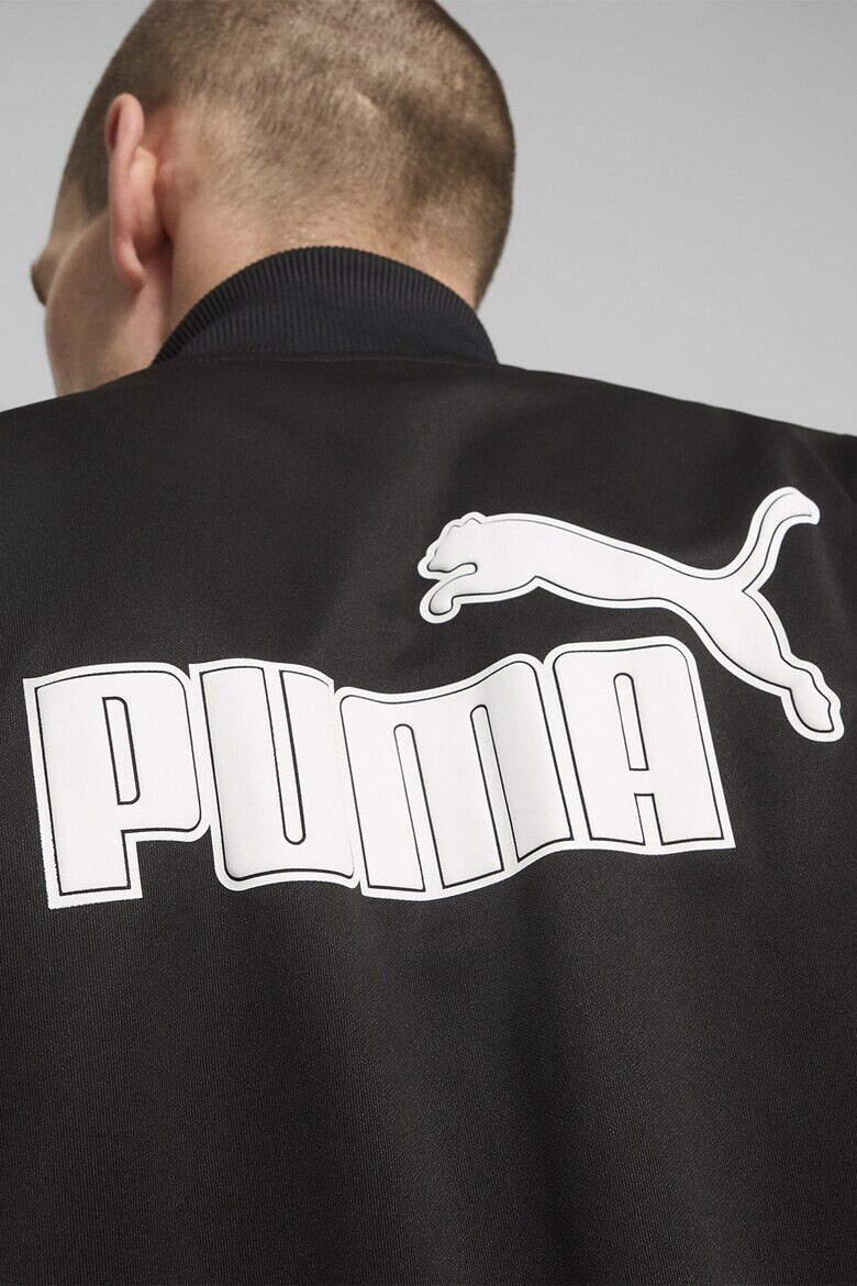 Puma Суитшърт с лого и цип - Pepit.bg