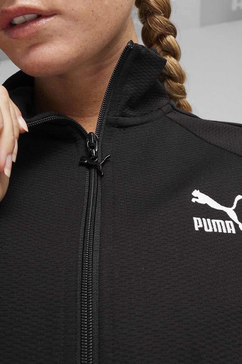 Puma Суитшърт с памук - цип и средновисока яка - Pepit.bg