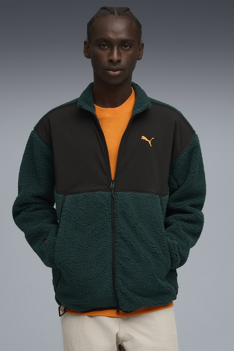 Puma Свободно яке Soft Tech - Черен/Оранжев - Pepit.bg