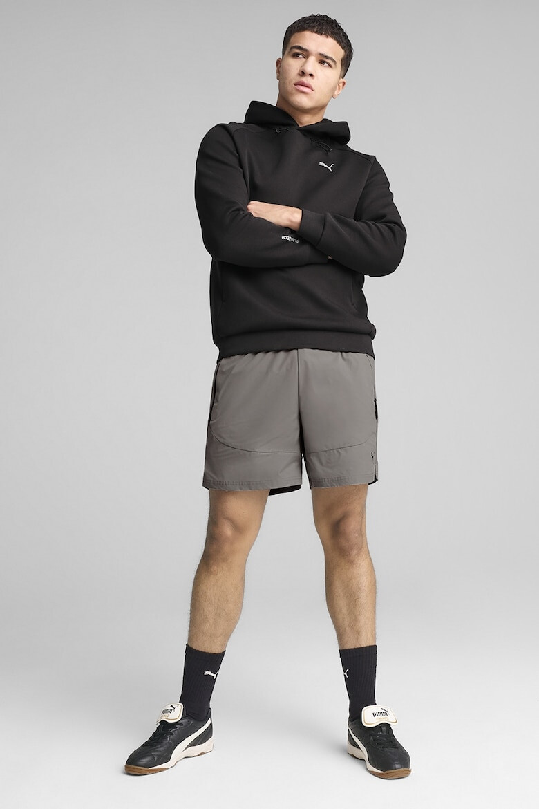 Puma Свободно худи Tech с джоб кенгуру - Черен/Сив - Pepit.bg