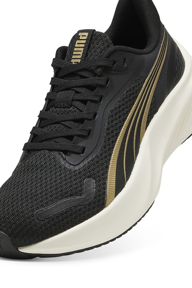 Puma Обувки Pounce Lite за бягане - Златист/Черен/Бял - Pepit.bg