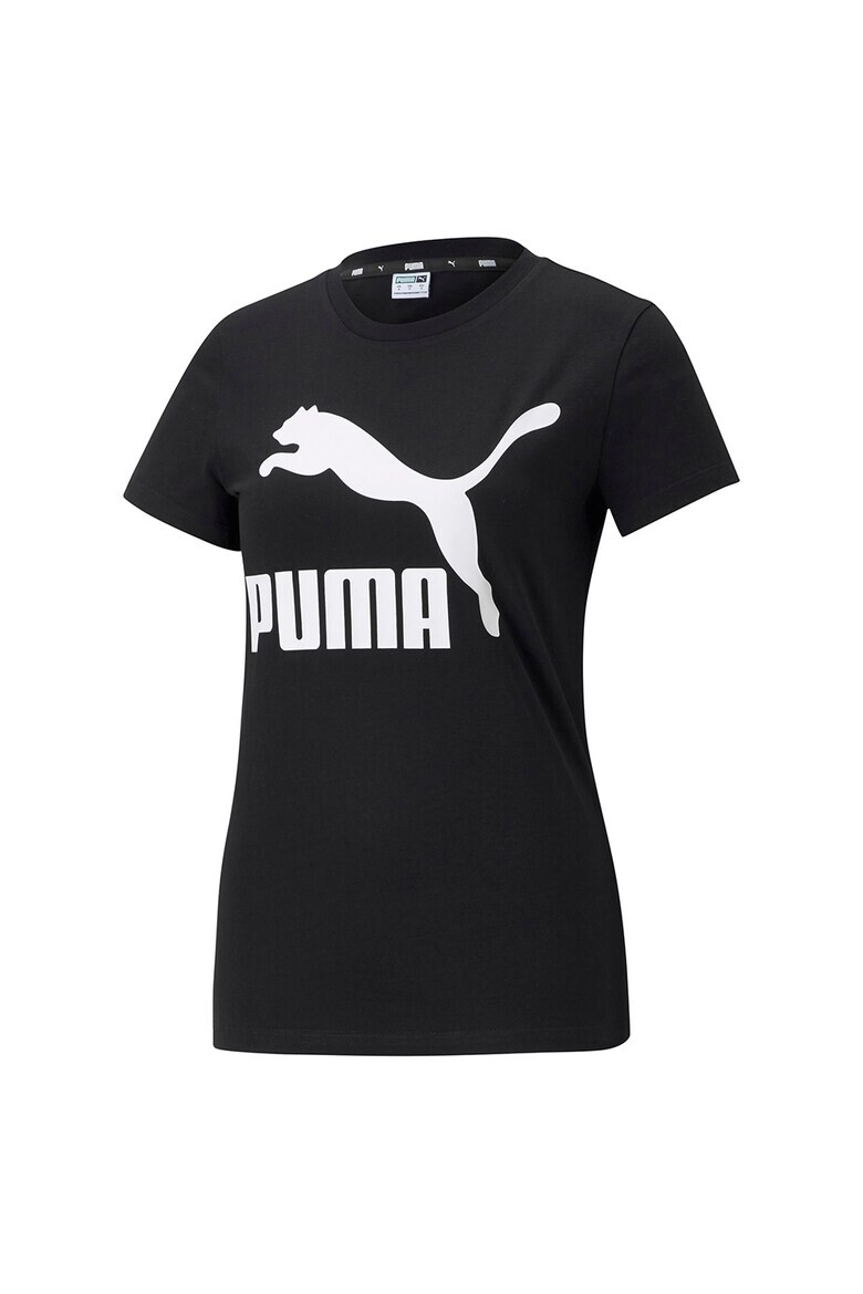 Puma Тениска Classics с овално деколте и лого - Pepit.bg