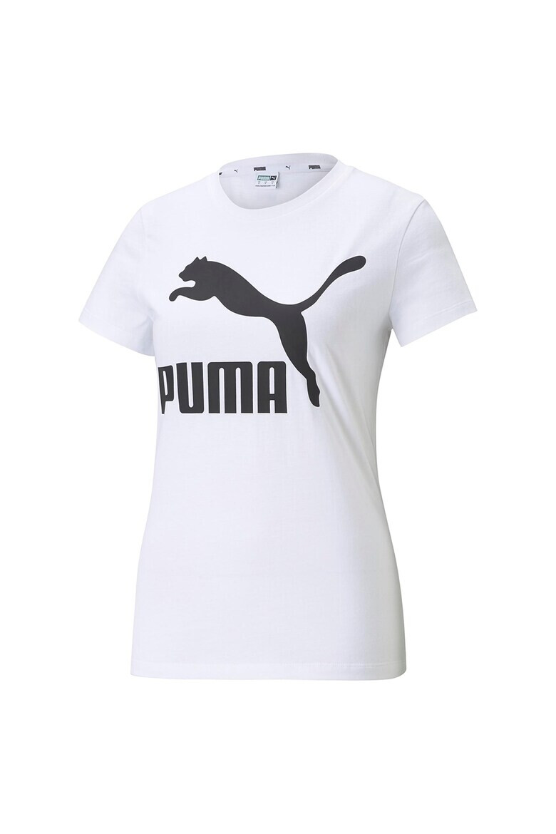 Puma Тениска Classics с овално деколте и лого - Pepit.bg