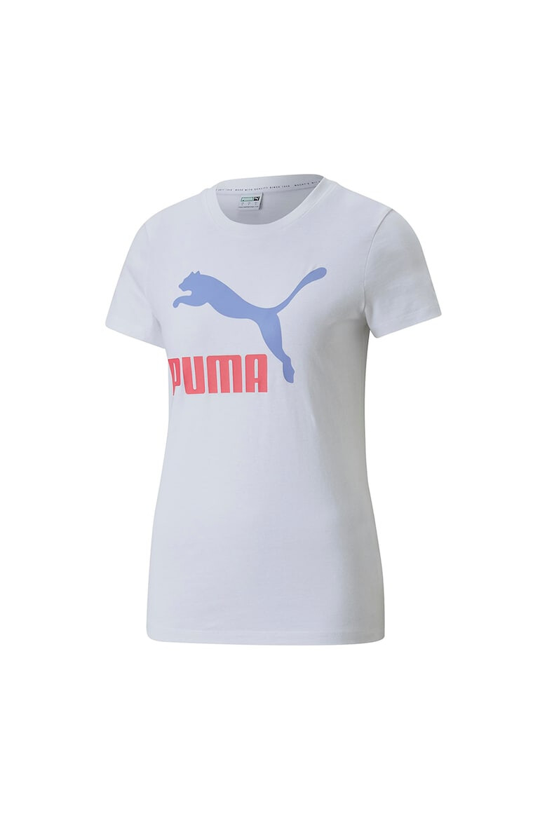 Puma Тениска Classics с овално деколте и лого - Pepit.bg