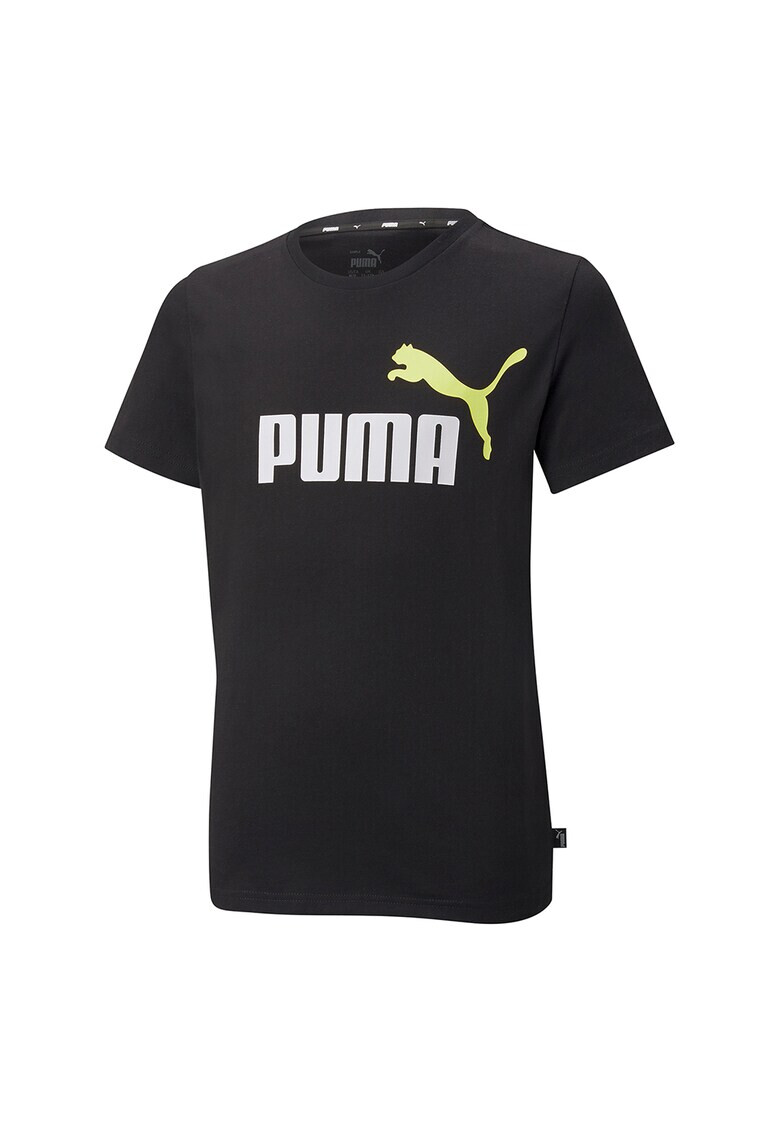 Puma Тениска ESS+ 2 с овално деколте и лого - Pepit.bg