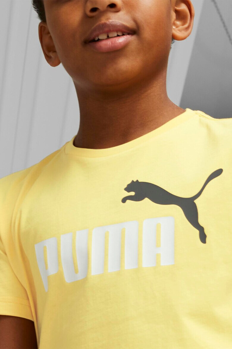 Puma Тениска ESS+ 2 с овално деколте и лого - Pepit.bg