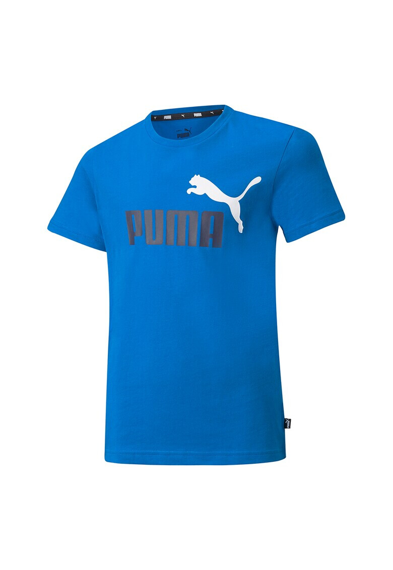 Puma Тениска Essentials+ 2 с овално деколте и лого - Pepit.bg