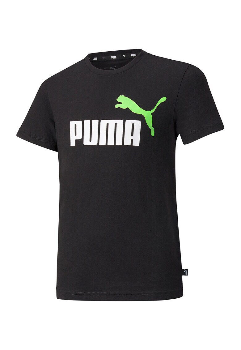 Puma Тениска Essentials+ 2 с овално деколте и лого - Pepit.bg