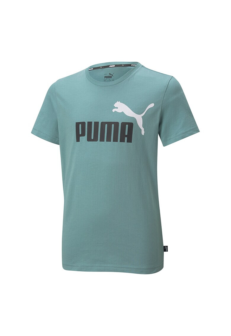 Puma Тениска Essentials+ 2 с овално деколте и лого - Pepit.bg