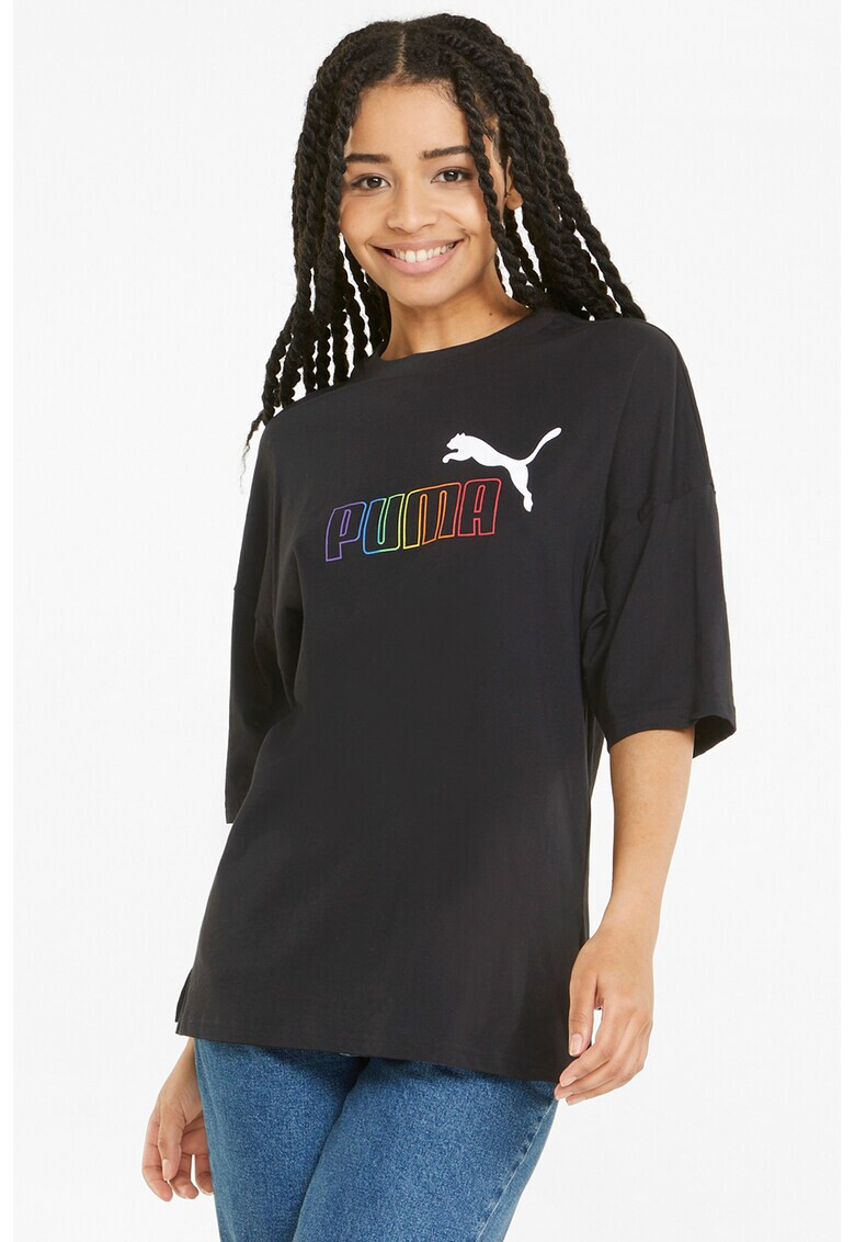 Puma Тениска Essentials+ Rainbow с паднали ръкави - Pepit.bg