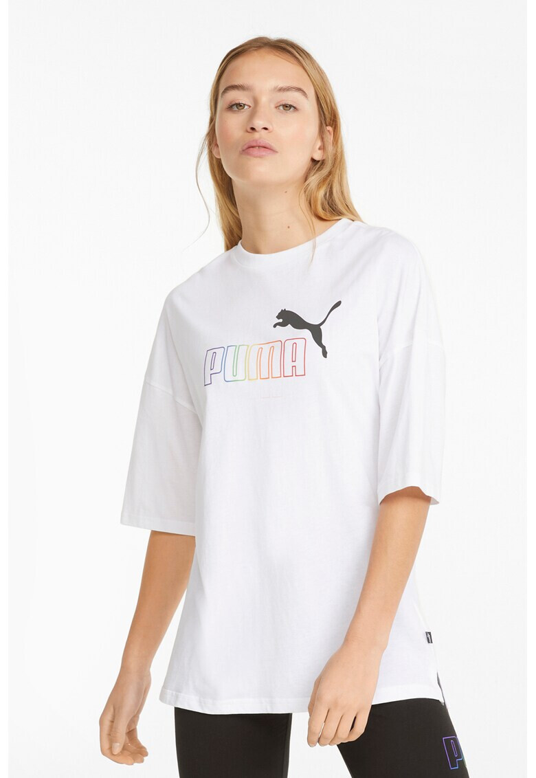 Puma Тениска Essentials+ Rainbow с паднали ръкави - Pepit.bg