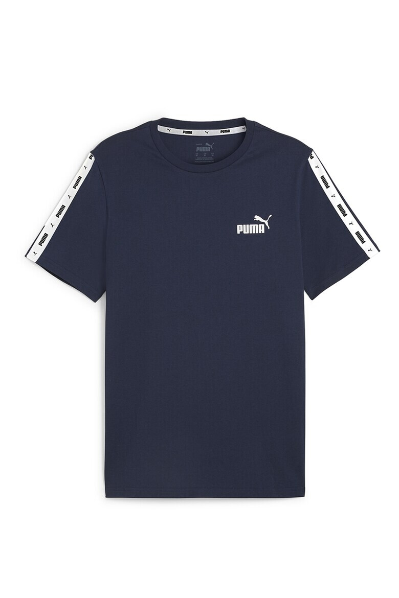 Puma Тениска Essentials+ с овално деколте и лого - Pepit.bg